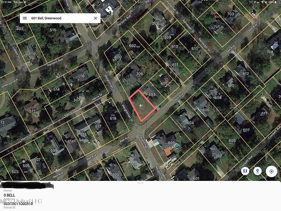 0.18 Acres of Residential Land for Sale in Greenwood, Mississippi