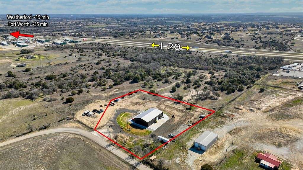 3 Acres of Improved Commercial Land for Sale in Weatherford, Texas