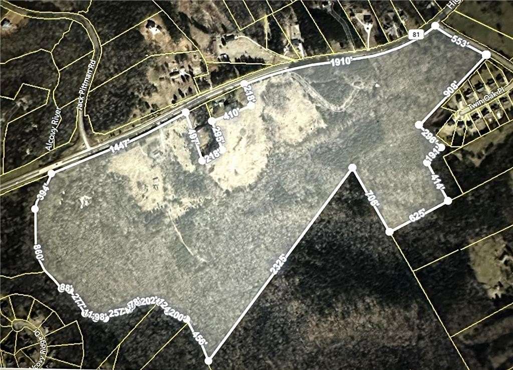 142 Acres of Land for Sale in Monroe, Georgia