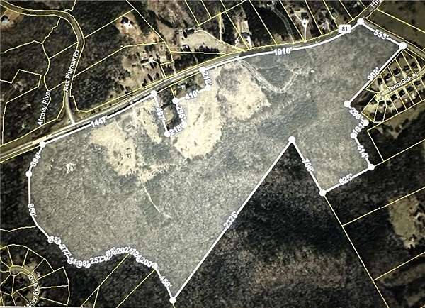 142 Acres of Land for Sale in Monroe, Georgia