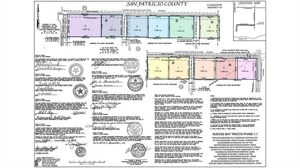 1.01 Acres of Residential Land for Sale in Taft, Texas