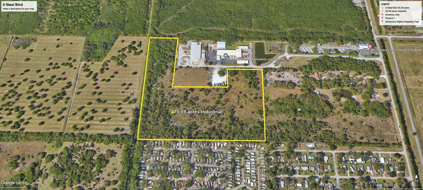 25.4 Acres of Commercial Land for Sale in Fort Pierce, Florida