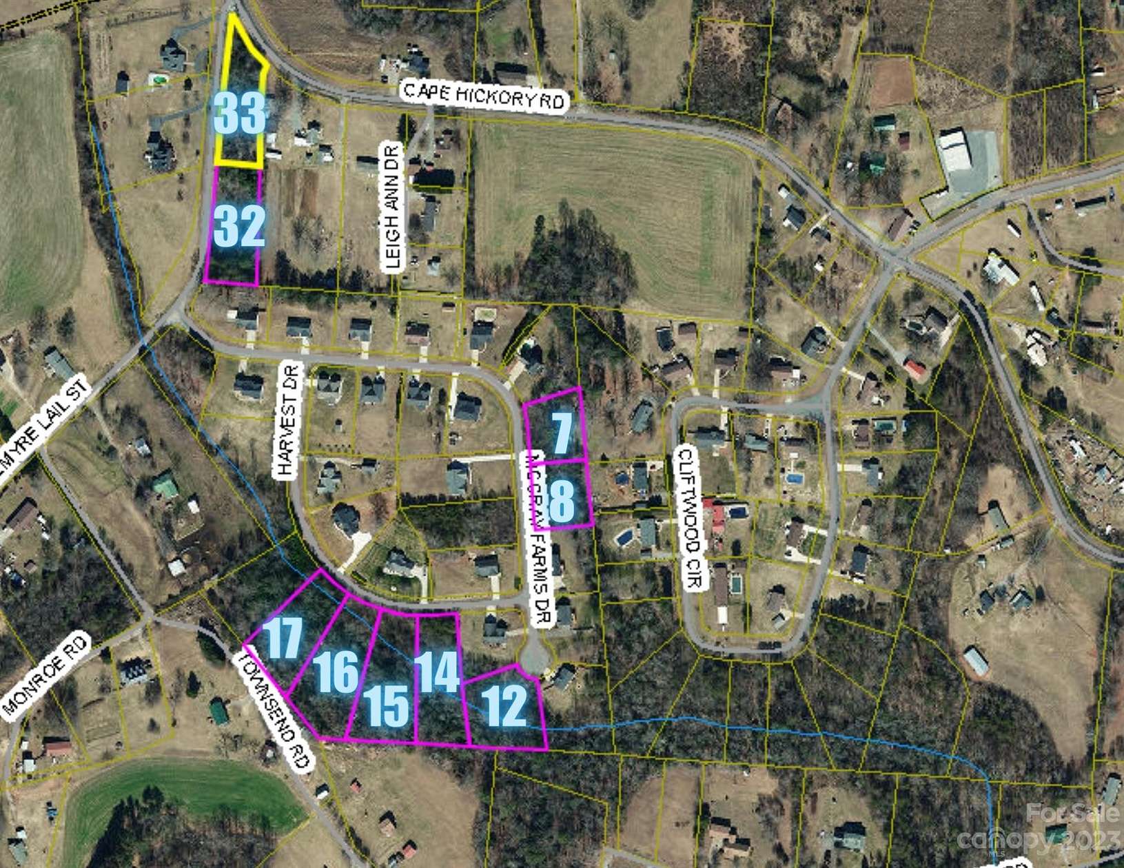 0.58 Acres of Residential Land for Sale in Hickory, North Carolina