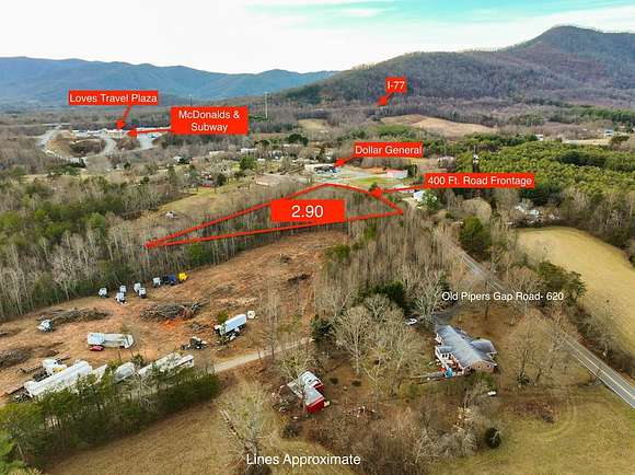 2.9 Acres of Residential Land for Sale in Lambsburg, Virginia