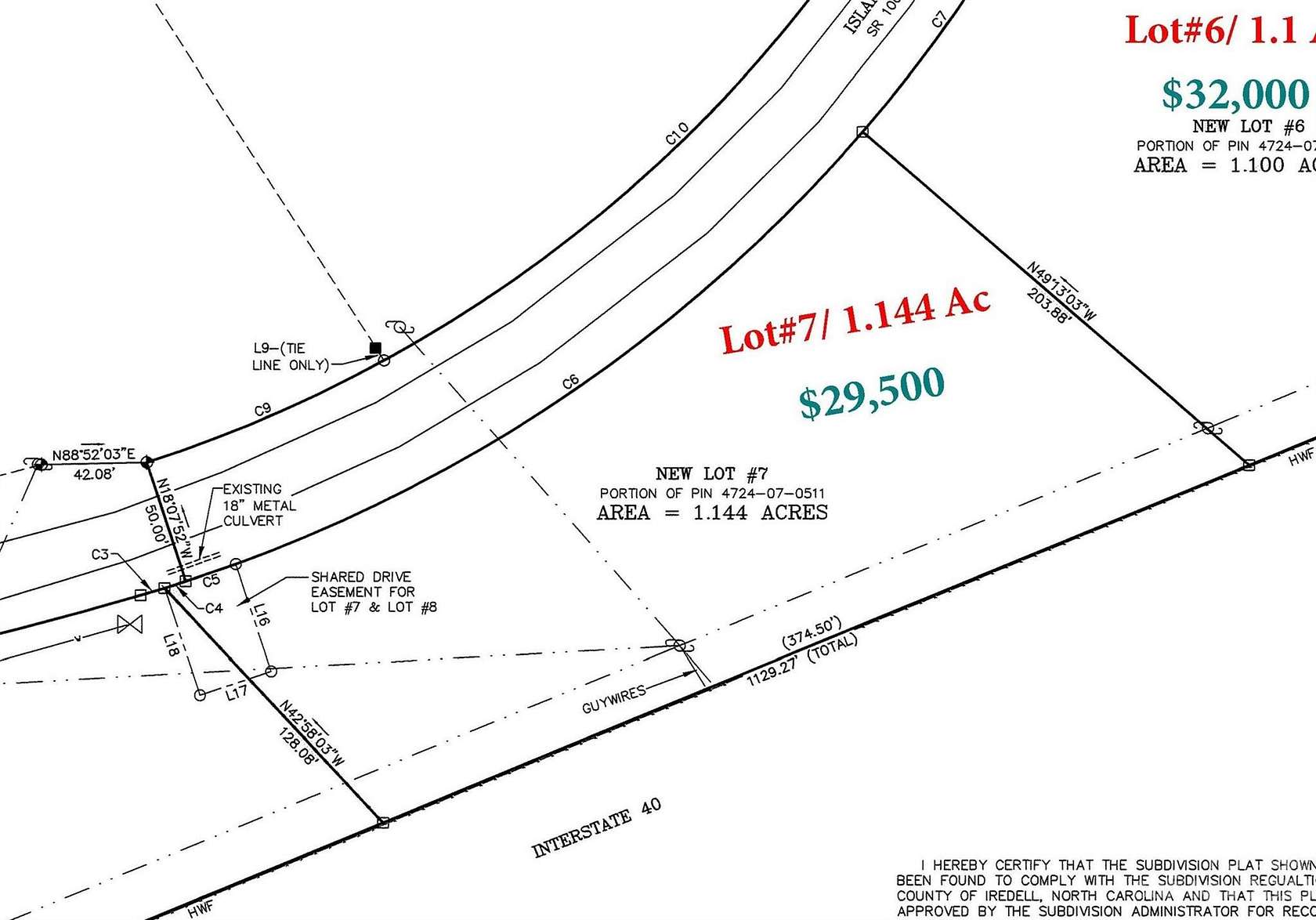 1.1 Acres of Residential Land for Sale in Statesville, North Carolina