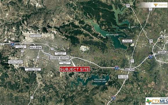 4.215 Acres of Commercial Land for Sale in Harker Heights, Texas