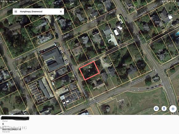 0.18 Acres of Residential Land for Sale in Greenwood, Mississippi