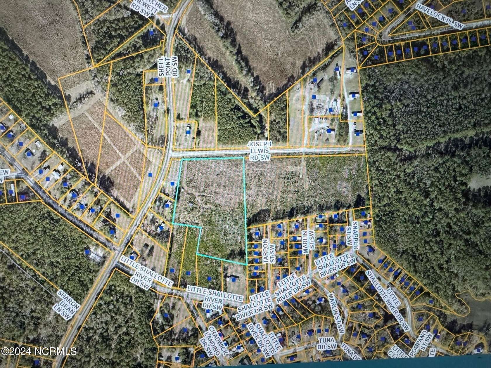 6.35 Acres of Residential Land for Sale in Supply, North Carolina