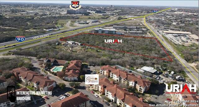 8.8 Acres of Commercial Land for Sale in San Antonio, Texas