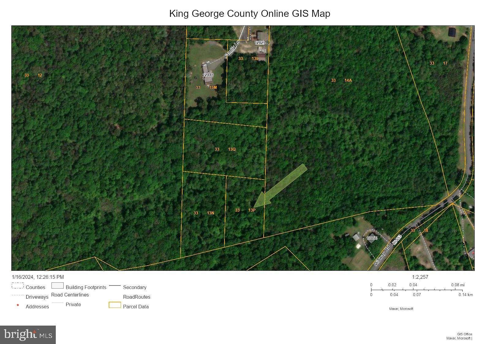 1.5 Acres of Land for Sale in King George, Virginia