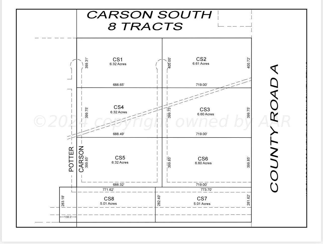 6.6 Acres of Land for Sale in Panhandle, Texas