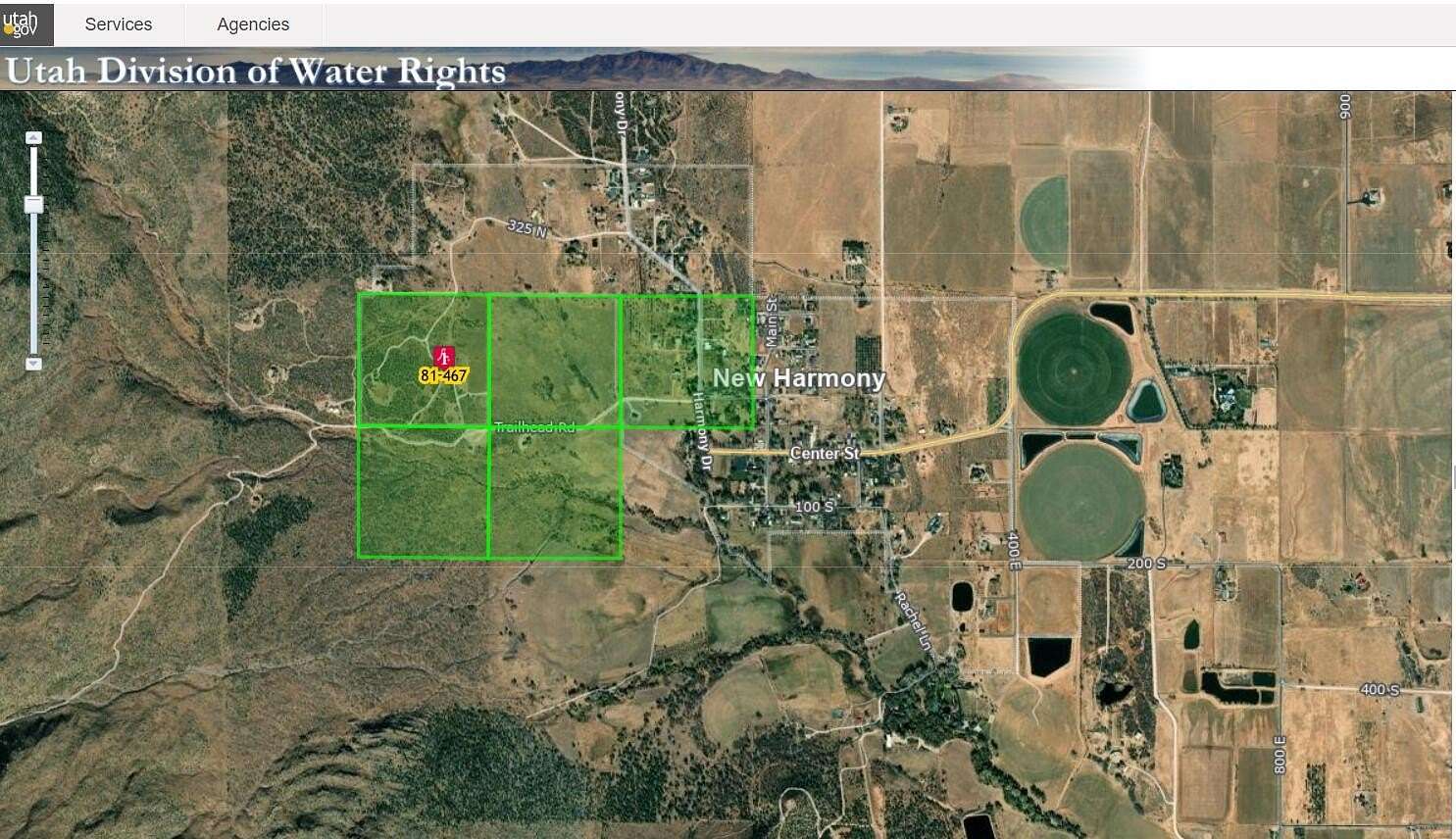 Land for Sale in New Harmony, Utah