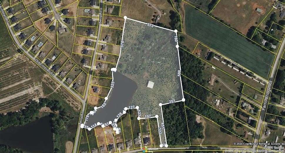 16.89 Acres of Land for Sale in Boiling Springs, South Carolina