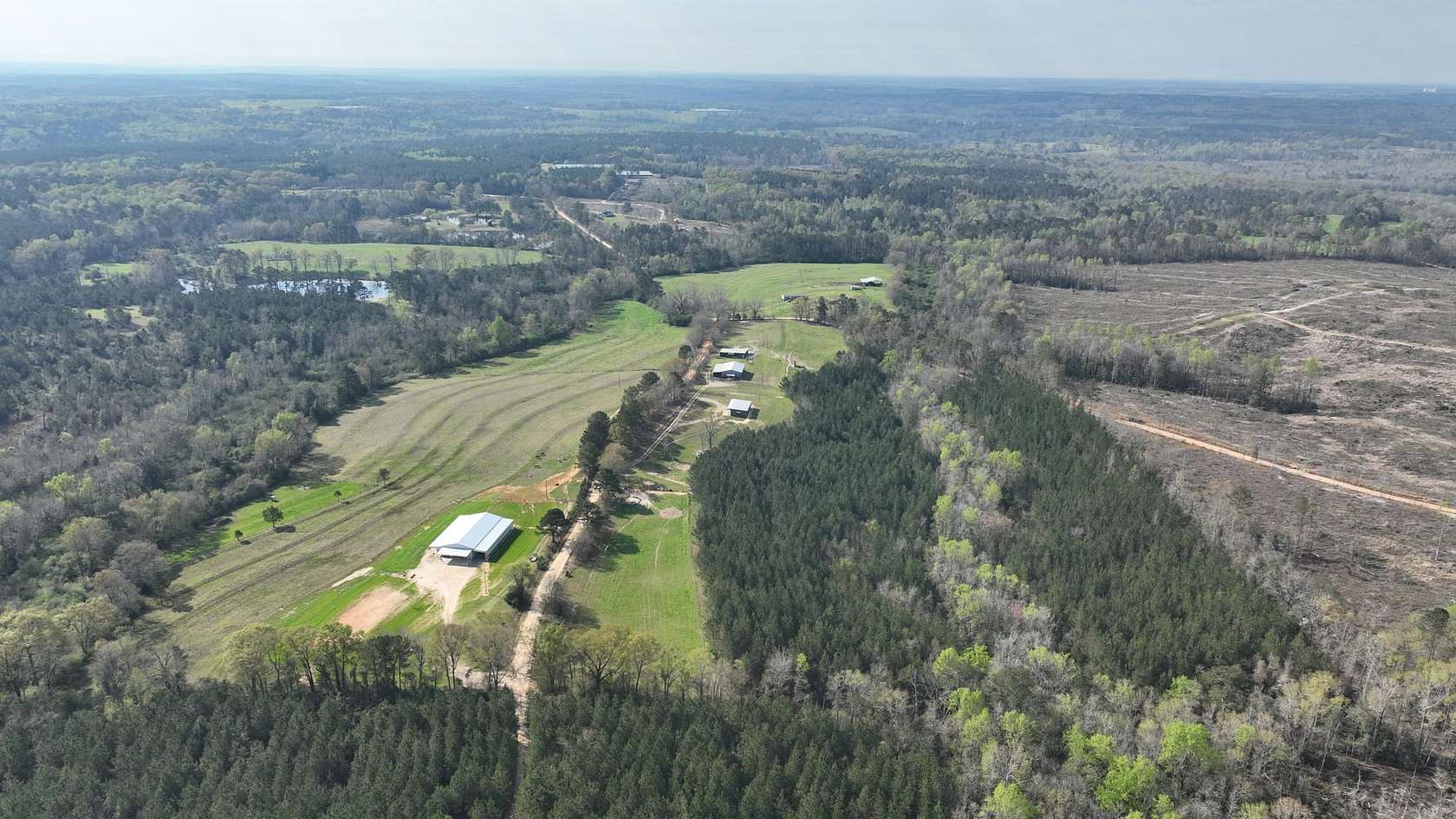 25 Acres of Land with Home for Sale in Banks, Alabama