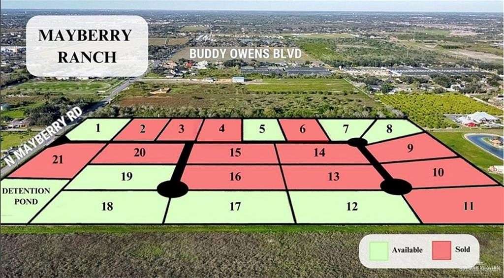 Residential Land for Sale in Palmhurst, Texas