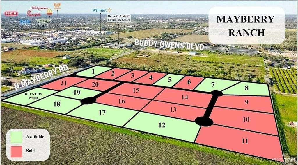 1 Acre of Residential Land for Sale in Palmhurst, Texas