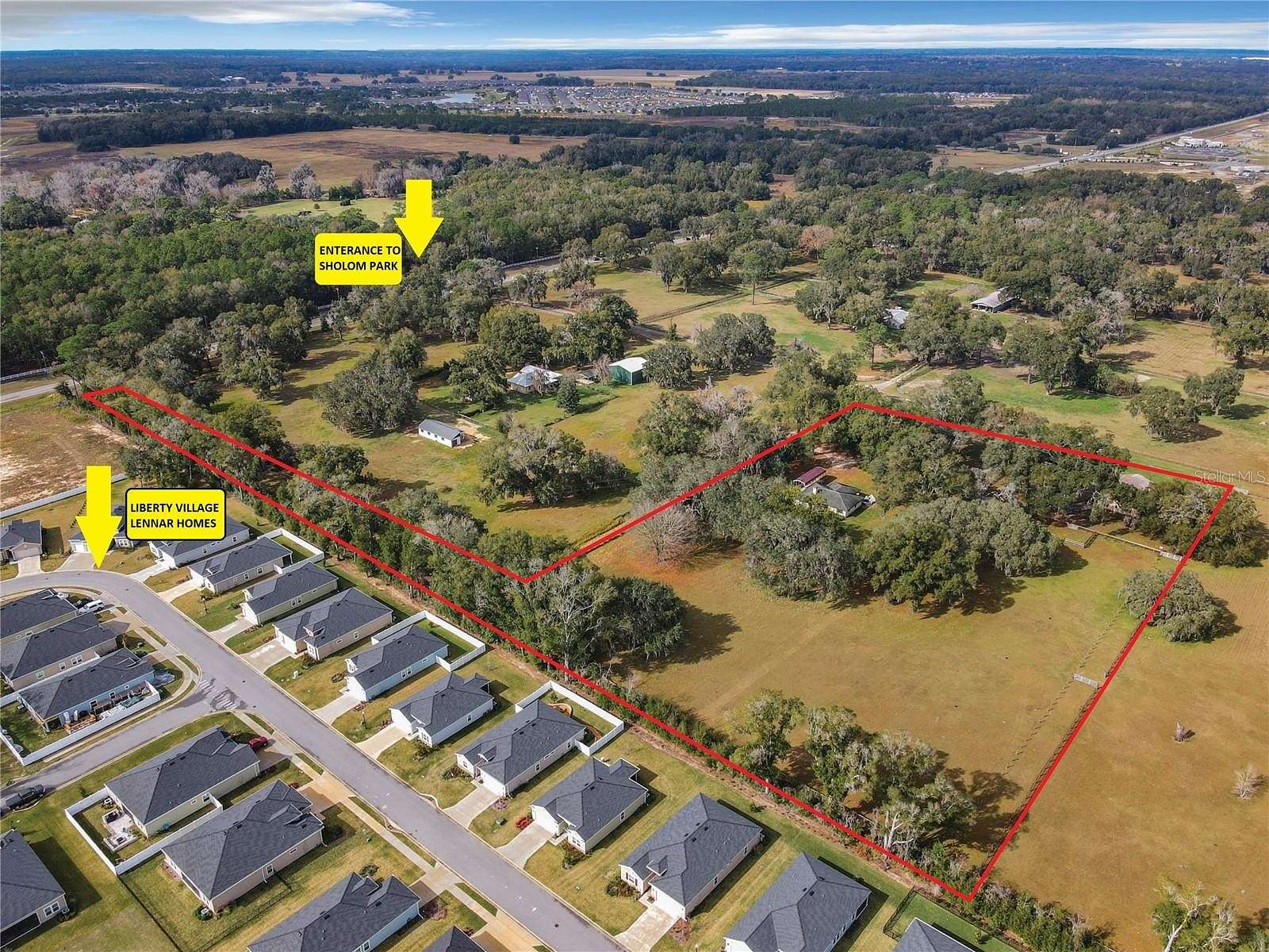 11.4 Acres of Improved Land for Sale in Ocala, Florida
