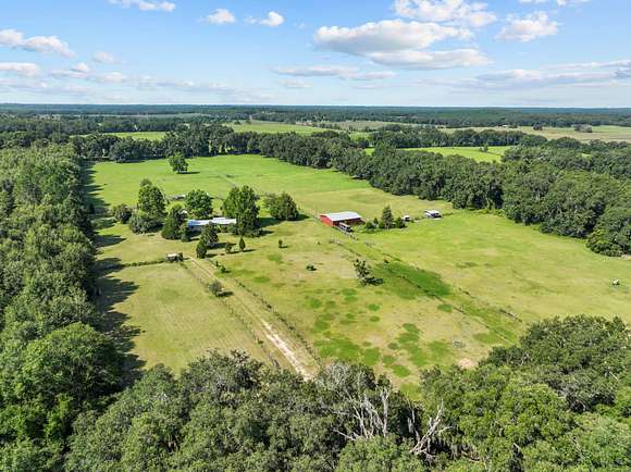25 Acres of Recreational Land with Home for Sale in Pinetta, Florida