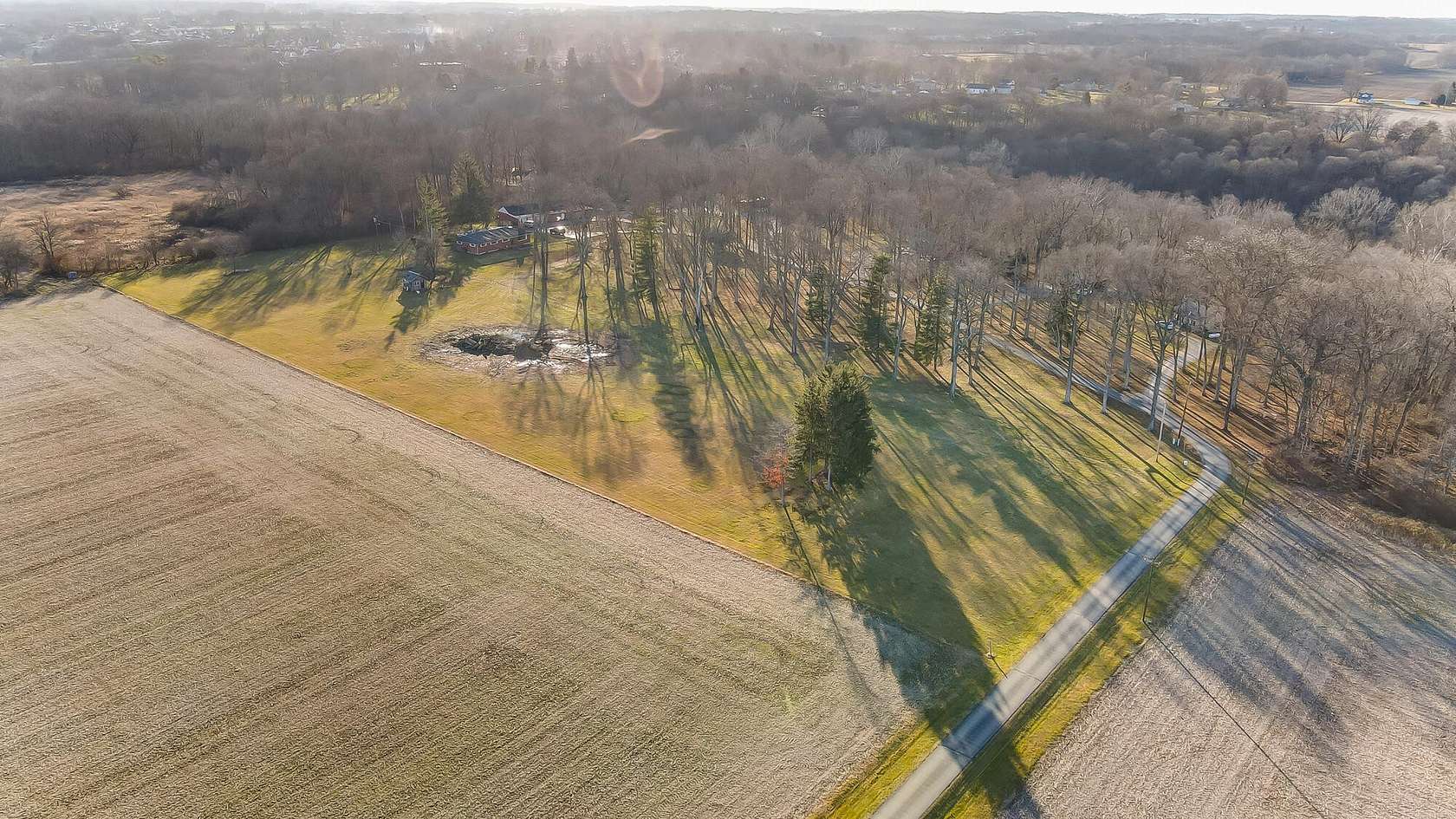 7.84 Acres of Residential Land with Home for Sale in West Milton, Ohio