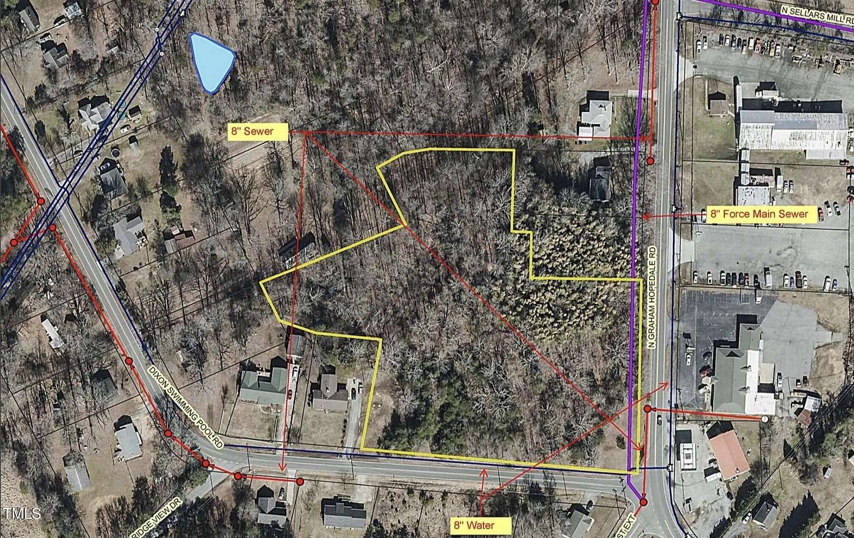 4.6 Acres of Commercial Land for Sale in Burlington, North Carolina