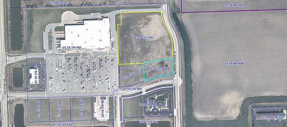 6.6 Acres of Commercial Land for Sale in Rochelle, Illinois