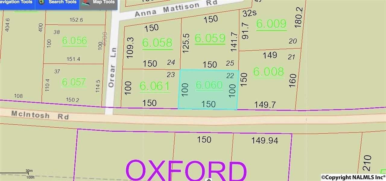 0.34 Acres of Land for Sale in Oxford, Alabama