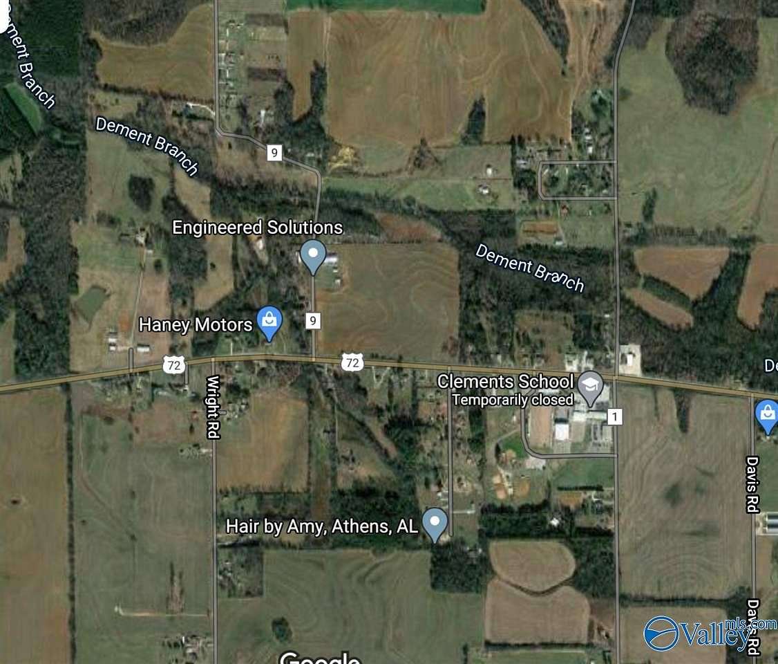 18 Acres of Commercial Land for Sale in Athens, Alabama