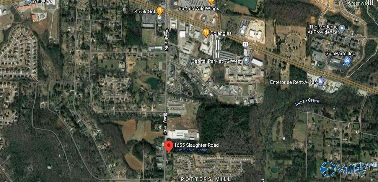 11.6 Acres of Mixed-Use Land for Sale in Huntsville, Alabama