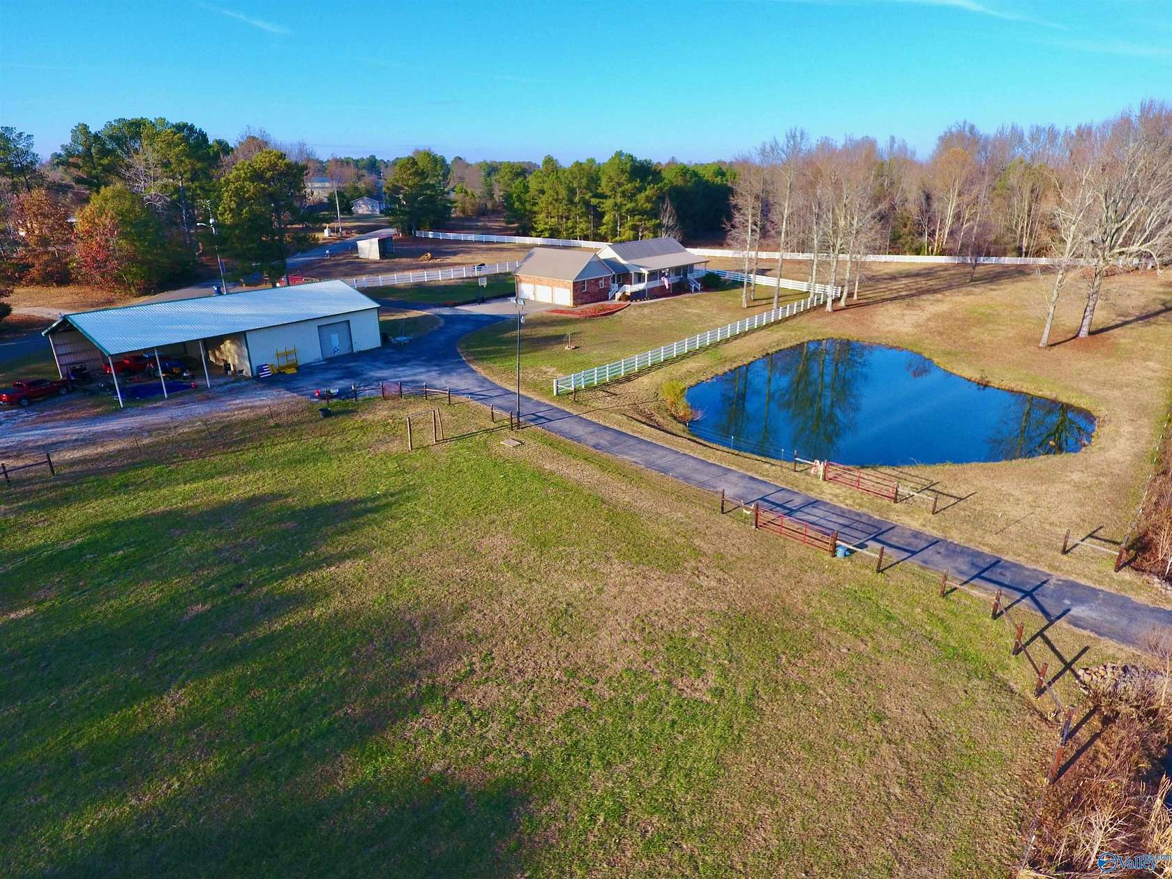 4.6 Acres of Residential Land with Home for Sale in Harvest, Alabama
