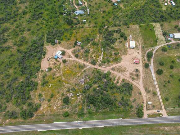 10.6 Acres of Land with Home for Sale in Llano, Texas