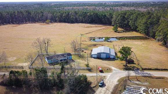 25.7 Acres of Land with Home for Sale in Conway, South Carolina