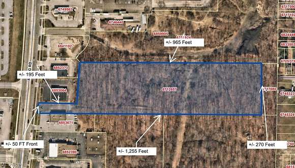 5.8 Acres of Commercial Land for Sale in Akron, Ohio