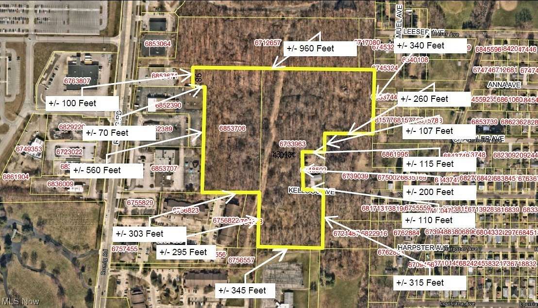 13.7 Acres of Land for Sale in Akron, Ohio