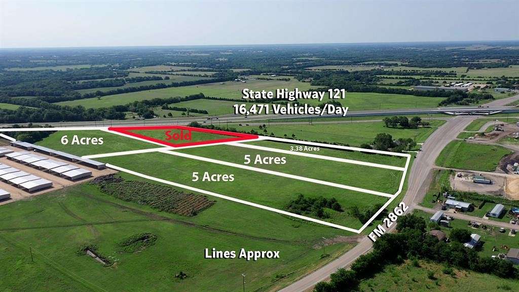 3.38 Acres of Commercial Land for Sale in Anna, Texas