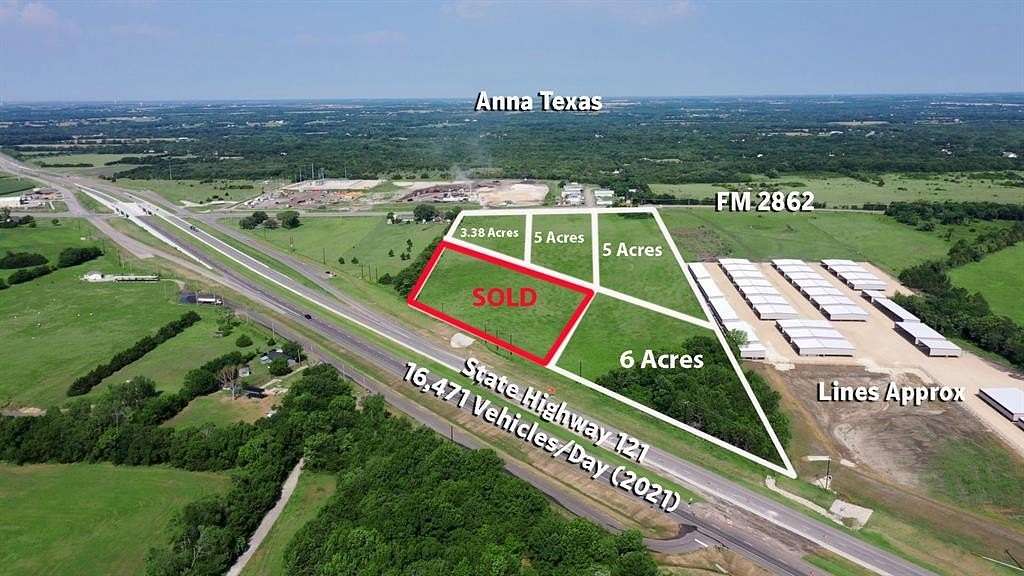 6 Acres of Mixed-Use Land for Sale in Anna, Texas