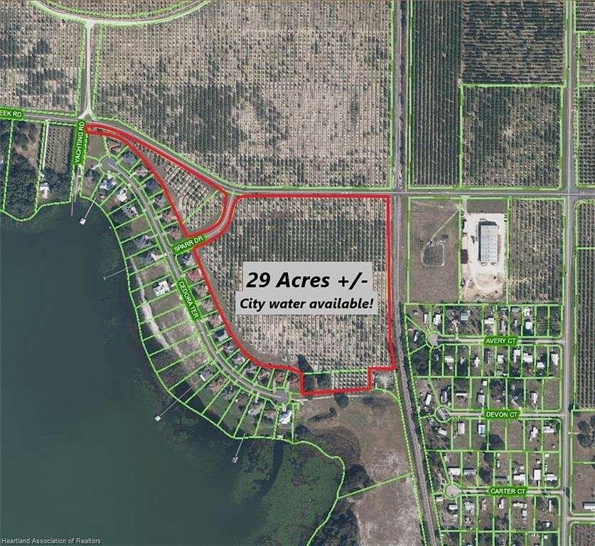 29.1 Acres of Agricultural Land for Sale in Sebring, Florida