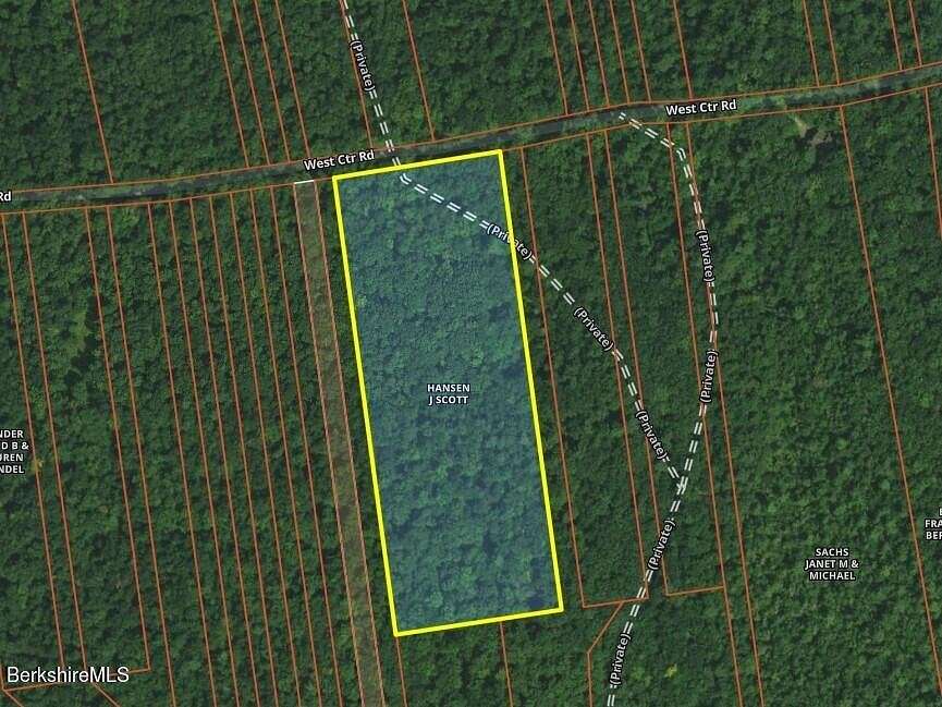10.1 Acres of Land for Sale in Otis, Massachusetts