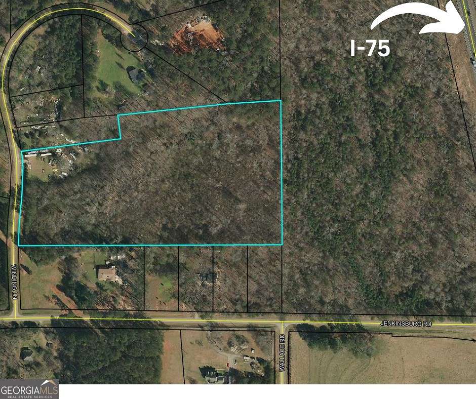 13.37 Acres of Land for Sale in Locust Grove, Georgia