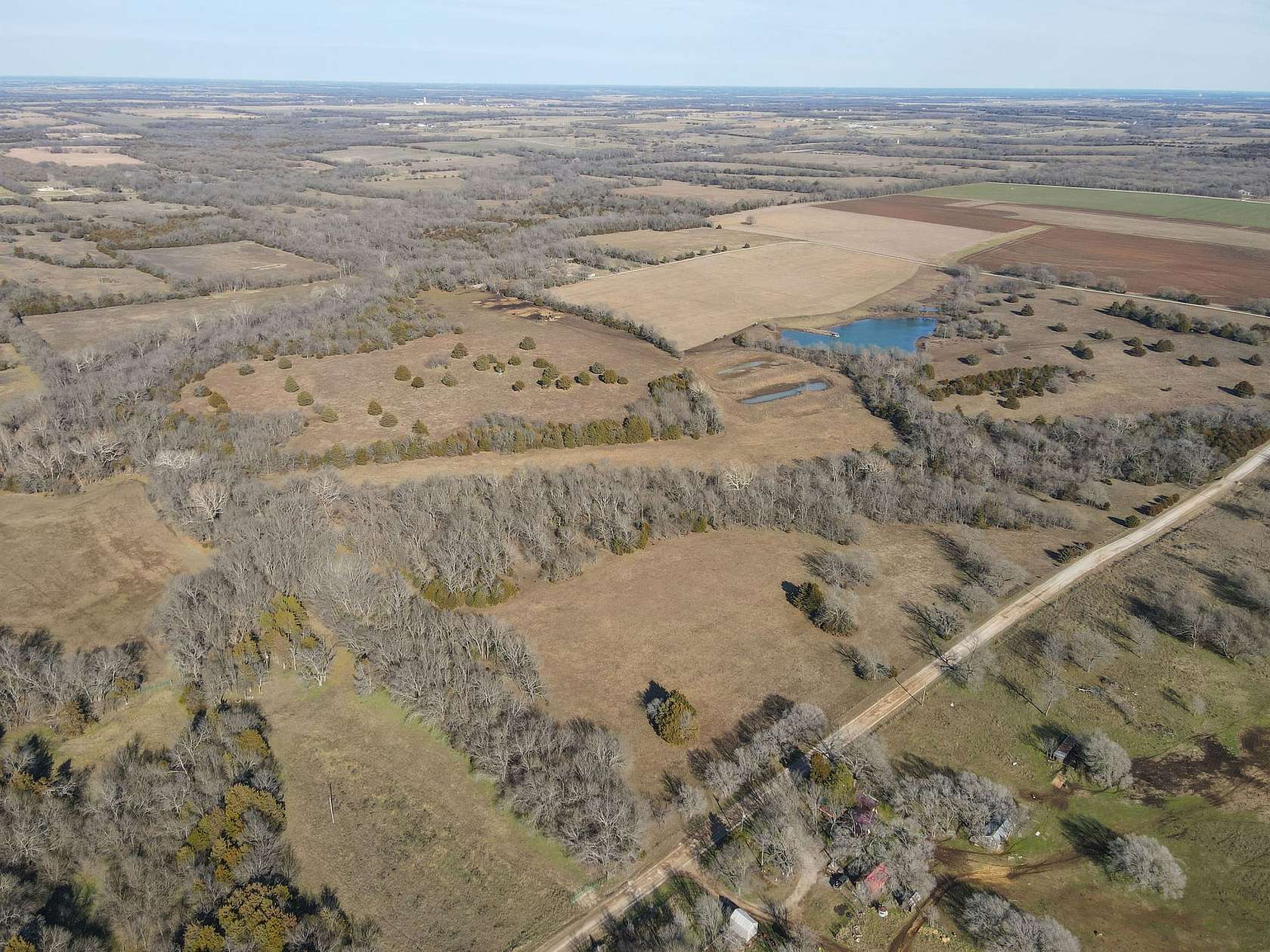 160 Acres of Land with Home for Sale in Edna, Kansas