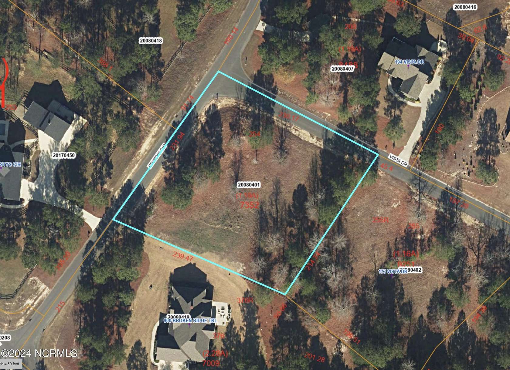1.2 Acres of Residential Land for Sale in West End, North Carolina