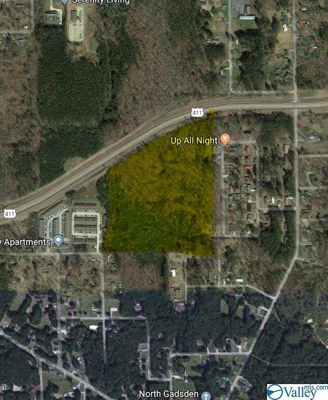 25 Acres of Mixed-Use Land for Sale in Gadsden, Alabama