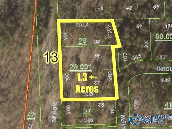 1.3 Acres of Land for Sale in Hokes Bluff, Alabama
