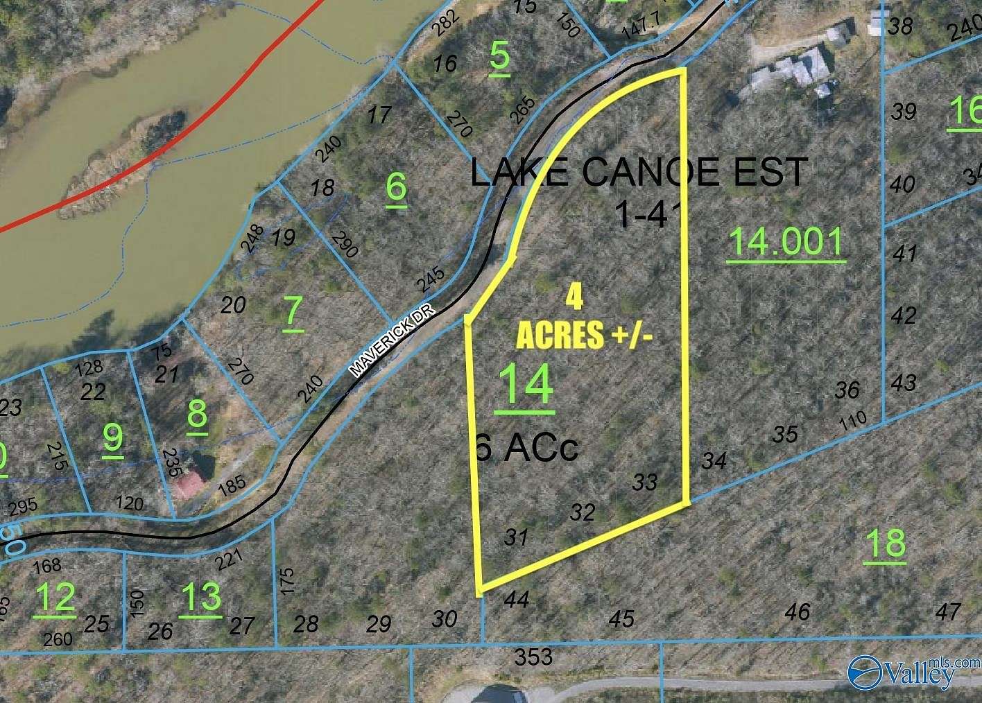 4 Acres of Land for Sale in Ashville, Alabama