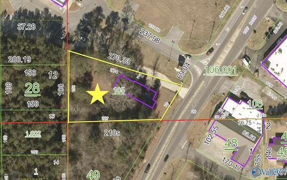 0.66 Acres of Commercial Land for Sale in Rainbow City, Alabama