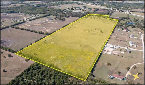 57 Acres of Land for Sale in Trenton, Texas