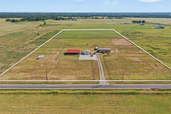 14.5 Acres of Land with Home for Sale in Sadler, Texas