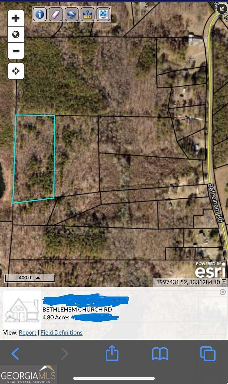 4.8 Acres of Residential Land for Sale in Carrollton, Georgia