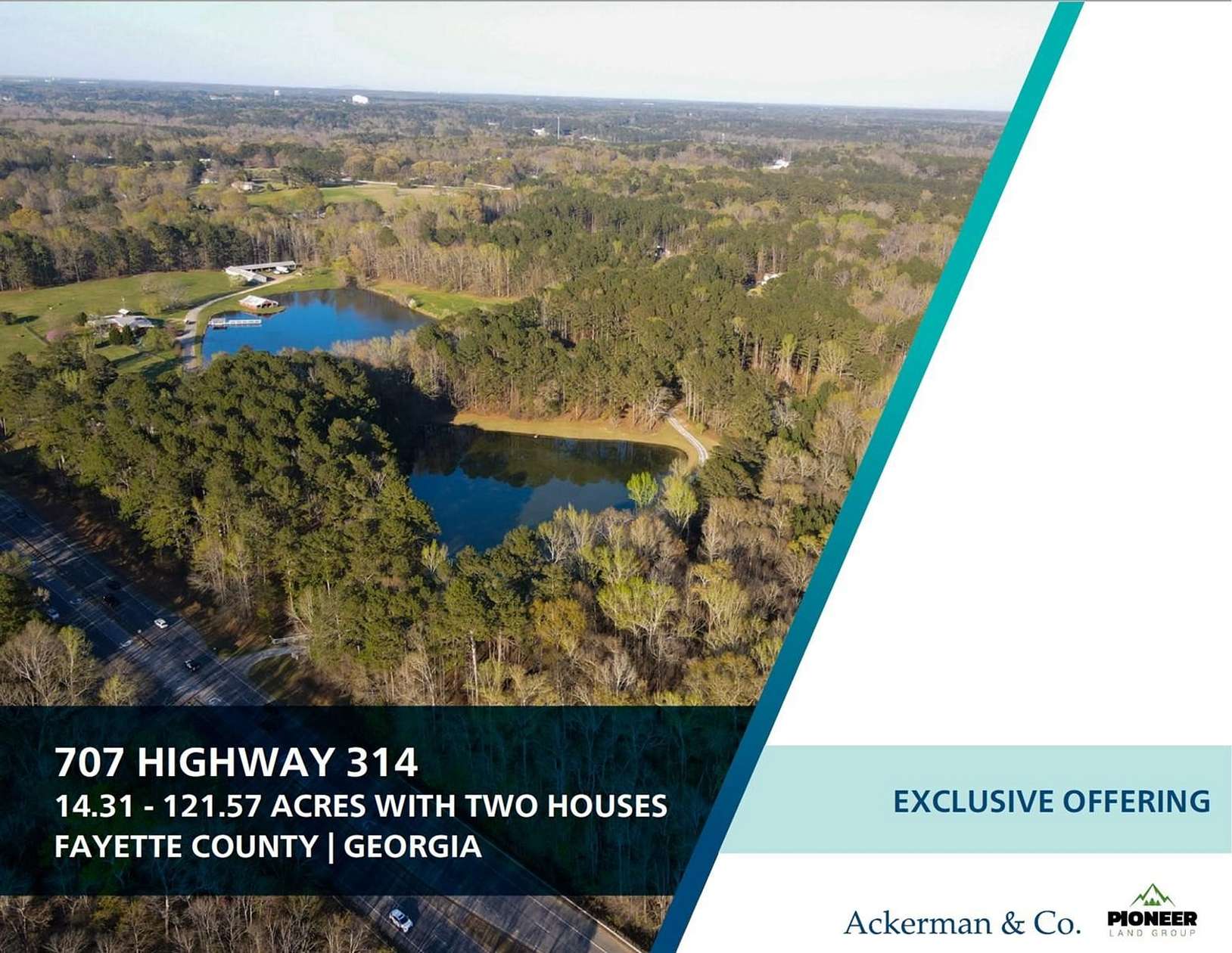 14.3 Acres of Recreational Land for Sale in Fayetteville, Georgia