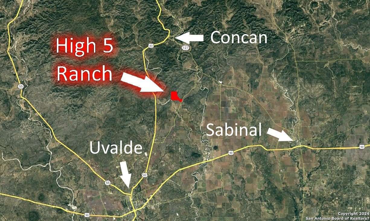 545 Acres of Land with Home for Sale in Uvalde, Texas