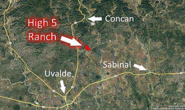 545 Acres of Land with Home for Sale in Uvalde, Texas